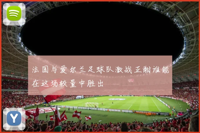 法国与爱尔兰足球队激战正酣谁能在这场较量中胜出